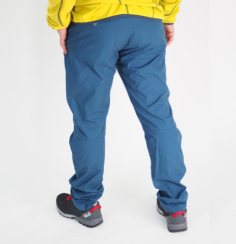 Mens Jack Wolfskin Chino 1502451 Dark Teal Warm Windproof Hiking Trousers