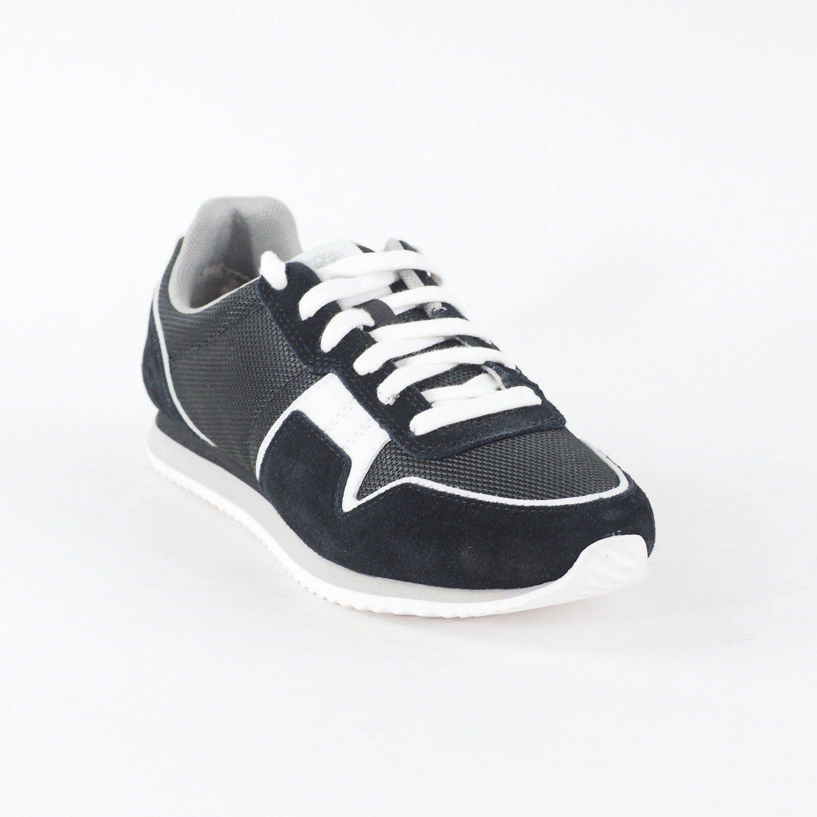 Womens Timberland Retro Runner Ox A1G6S Black Leather  Fabric Lace Casual Shoes