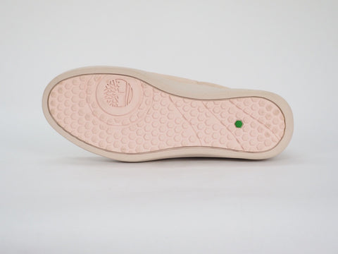 Womens Timberland Ruby Ann A22WN Light Pink Leather Casual Slip On Trainers UK 5