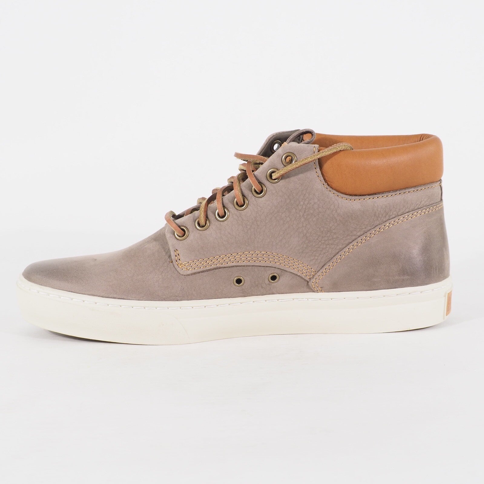 Mens Timberland EK Adventure Chukka 5208A Grey Leather Lace Up Walking Boots