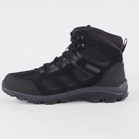 Mens Jack Wolfskin Vojo3 Texapore Leather Black Hiking Walking Waterproof Boots