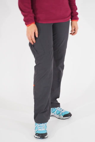 Womens Jack Wolfskin Stromboli 5006162 Dark Grey Warm Windproof Hiking Trousers