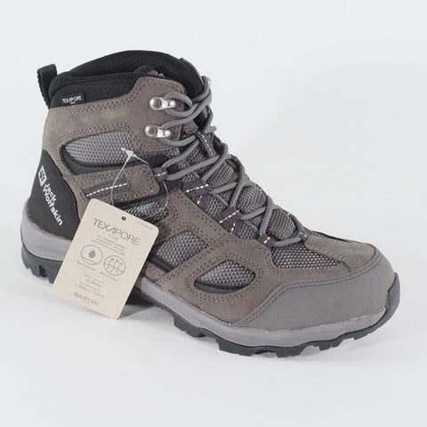 Womens Jack Wolfskin Vojo 3 Texapor Leather Grey Hiking Walking Waterproof Boots