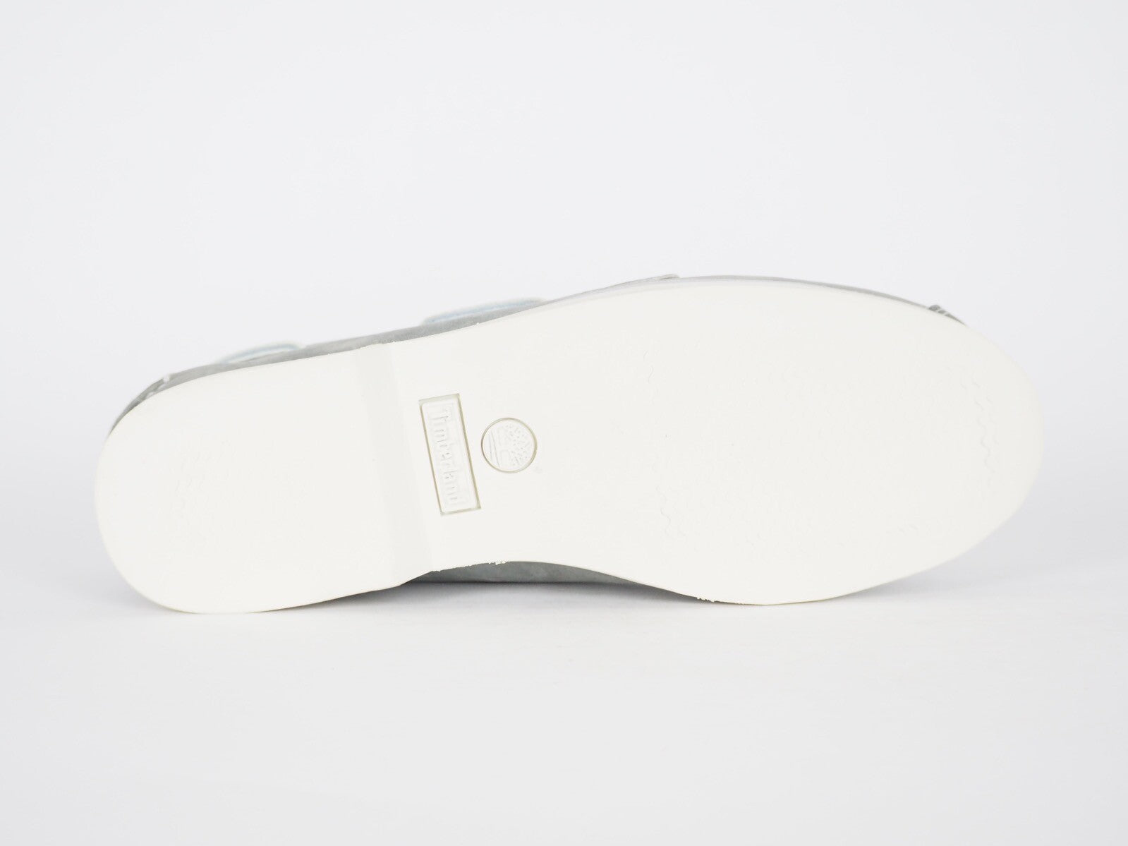 Junior Girls Timberland 2 Eye 4690R Grey Leather Boat Shoes UK 5