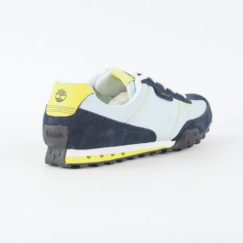 Womens Timberland Greeley 5700A Light Blue / Navy Leather / Fabric Low Trainers