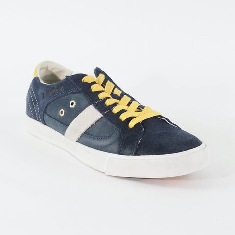 Mens Timberland EK Glastenbury Ox 9611A Navy Leather Lace Walking Casual Trainer