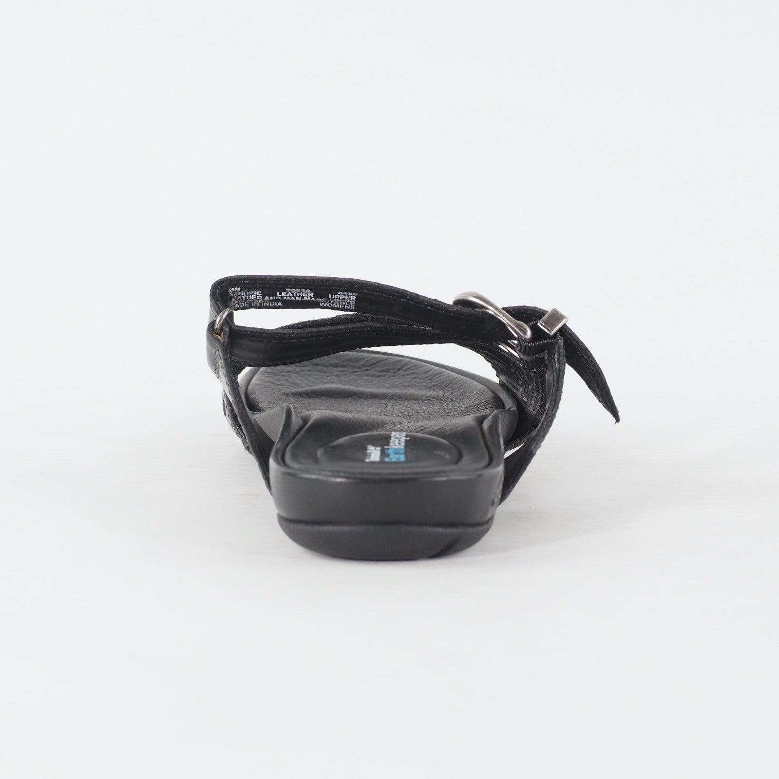 Womens Timberland Pleasant Bay Slide 25636 Black Leather Buckle Casual Sandals