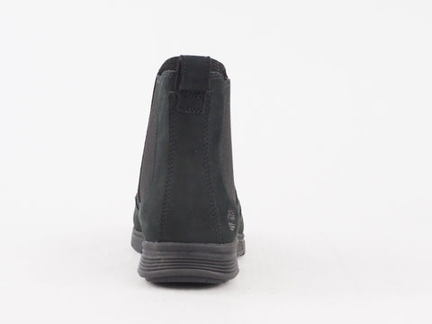 Womens Timberland Killington A18X2 Black Leather Casual Slip On Chelsea Boots