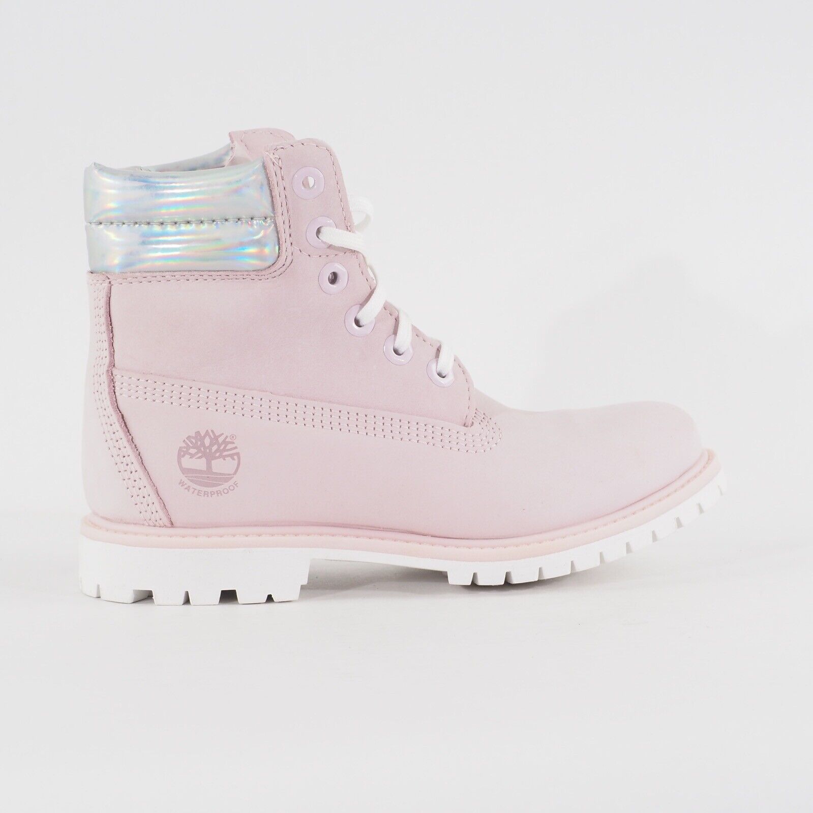 Womens Timberland Waterville 6Inch A25Z2 Pink  Leather Waterproof Walking Boots