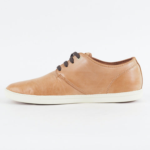 Mens Timberland Fulk LP A17S1 Copper Leather Lace Up Low Top Casual Shoes