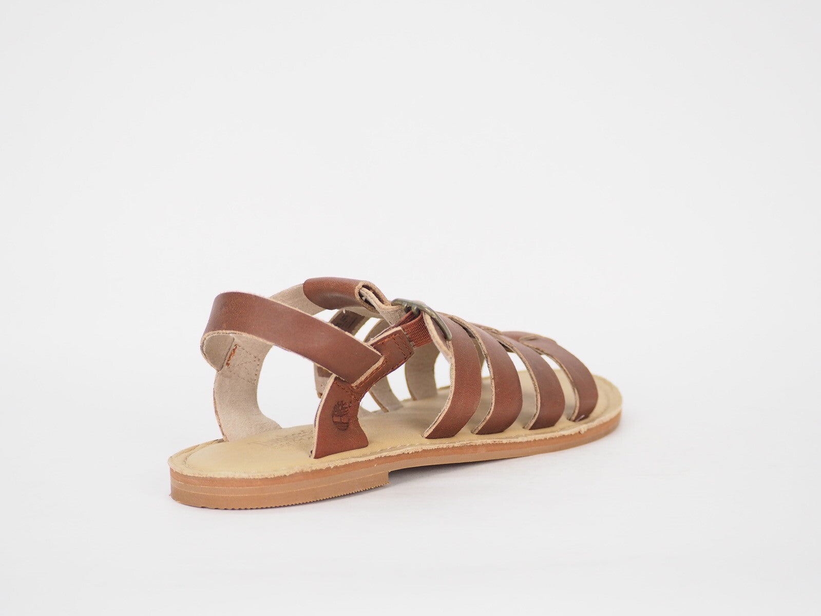 Womens Timberland Sheafe 8904A Brown Leather Casual Summer Gladiator Sandals