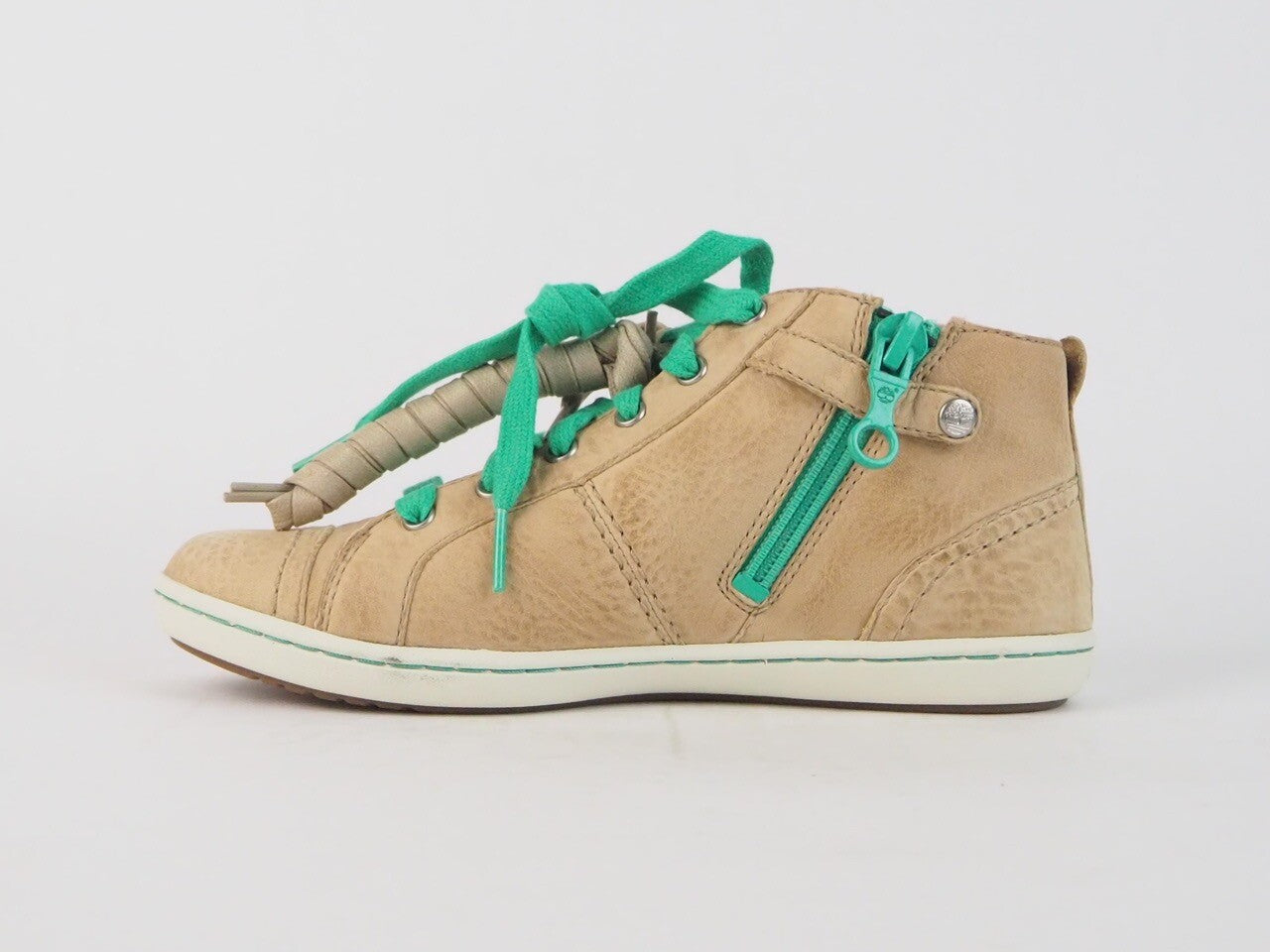 Womens Timberland Earthkeepers Northport 8035A Tan Leather Lace Up Chukka Boots