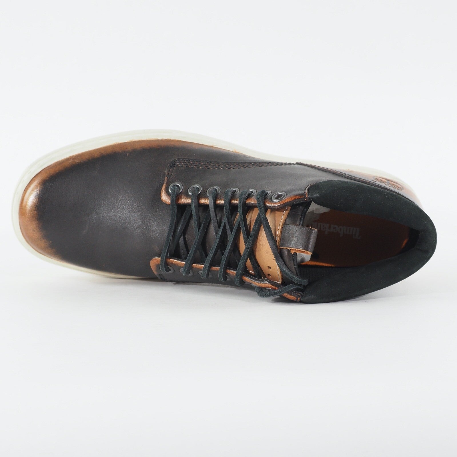 Mens Timberland 2.0 Cupsole A12EJ Leather Casual Walking Black Chukka Lace Boots