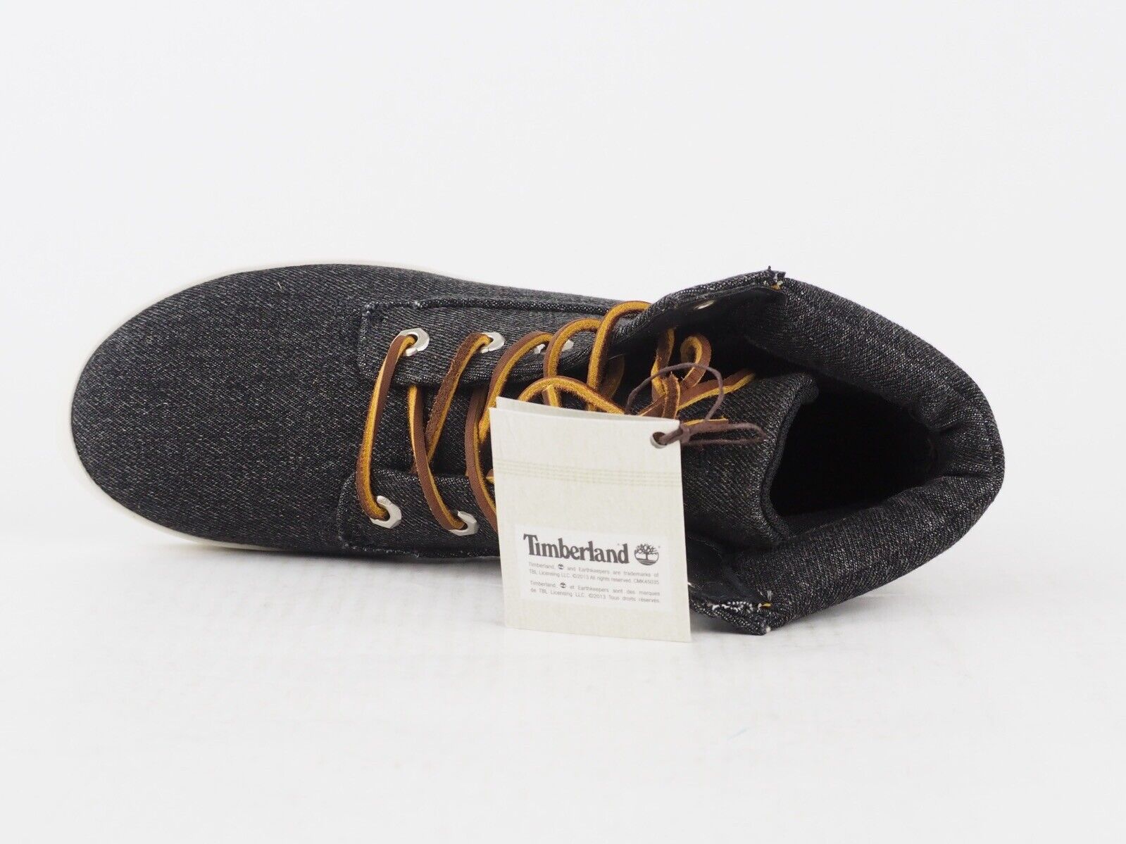 Womens Timberland Earthkeepers 8400B Black Casual Shoes Lace Up Chukka Boots