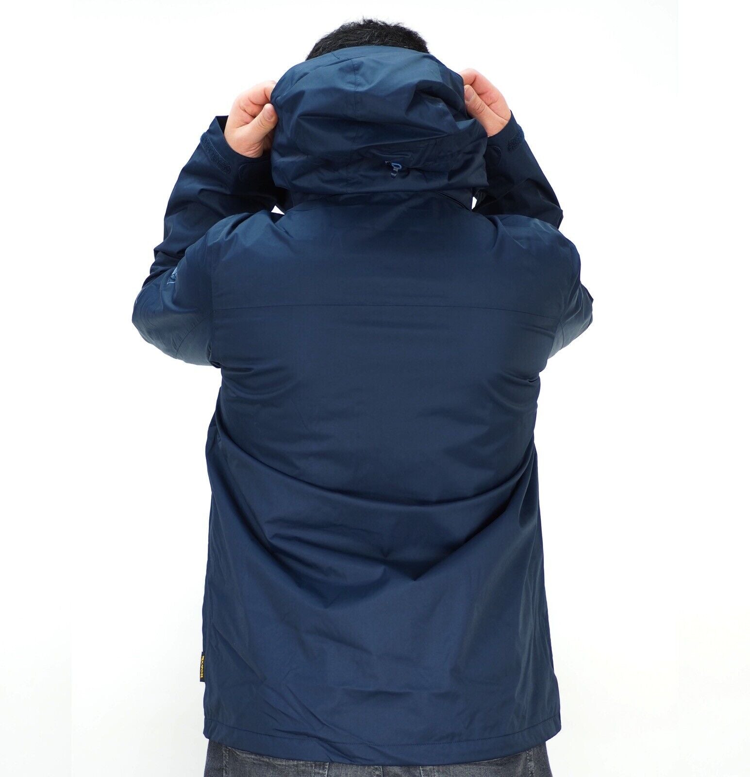 Mens Jack Wolfskin El Paso 5014641 Night Blue Zip Up Waterproof Windproof Jacket