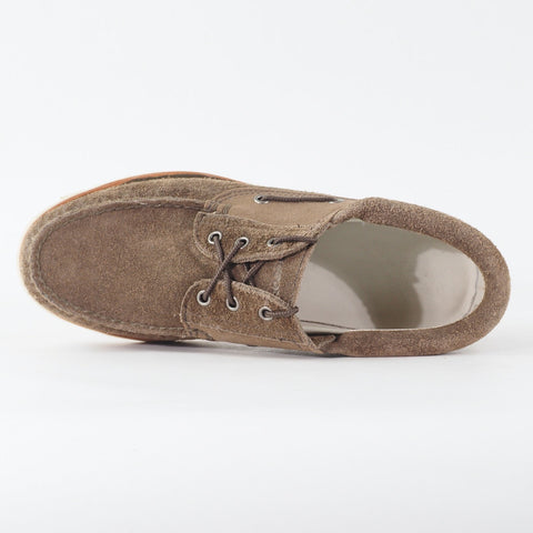 Mens Timberland Abington 3 Eye 81529 Olive Leather Lace Up Casual Walking Shoes