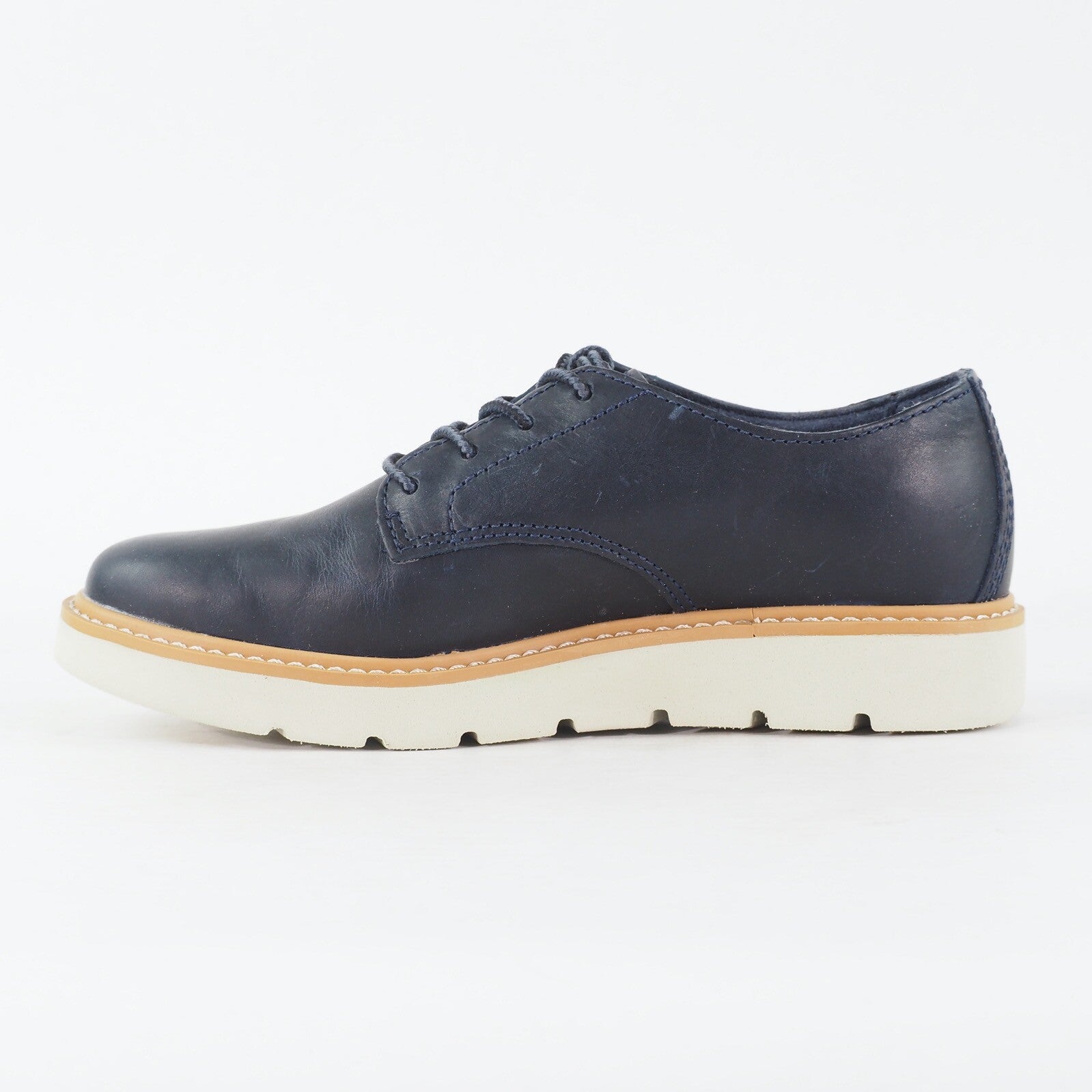 Womens Timberland Kenniston Oxford A18LC Black Iris Leather Lace Up Casual Shoes
