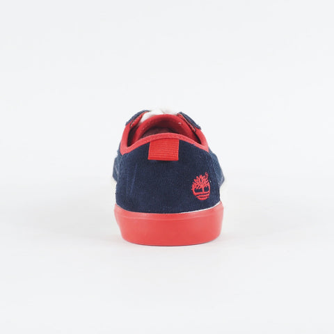 Mens Timberland Newport Bay A18JQ Navy Suede / Mesh Lace Up Low Top Casual Shoes