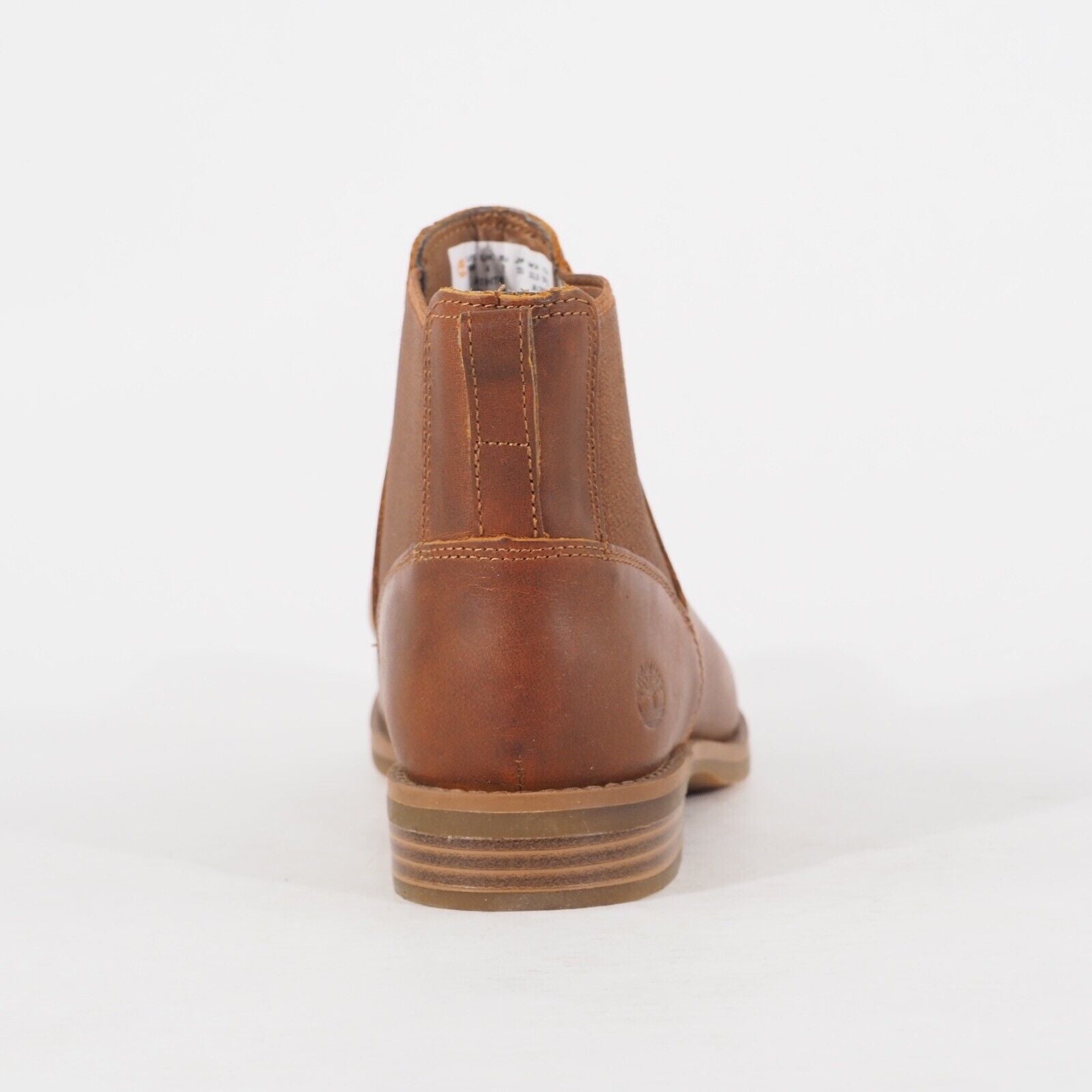 Womens Timberland Magby Chelsea A1HT6 Tan Leather Pull On Casual Walking Boots