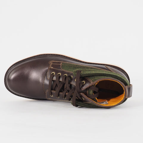 Mens Timberland Abington Ice Chukka 6630A Dark Tan Leather Lace Up Walking Boots