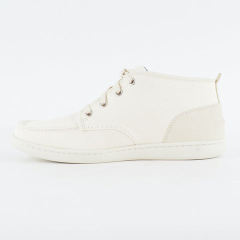 Mens Timberland NM Cup Chukka 6233A Off White Canvas Laced High Top Chukka Boots