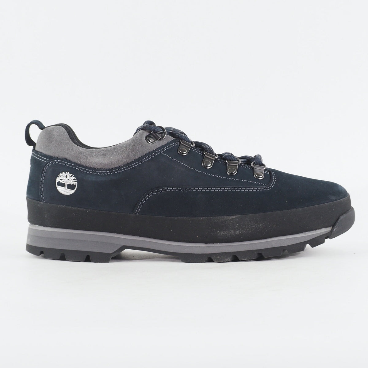 Mens Timberland Euro Hiker Low A197W Dark Sapphire Leather Hiking Walking Shoes