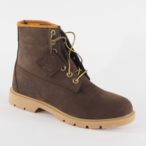 Mens Timberland 6 Inch Basic Brown 6400R Leather Lace Waterproof Walking Boots