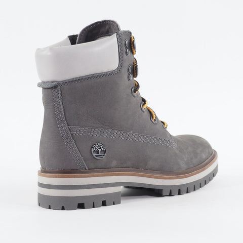 Womens Timberland London Square A28TD Medium Grey Nubuck Lace Up Walking Boots