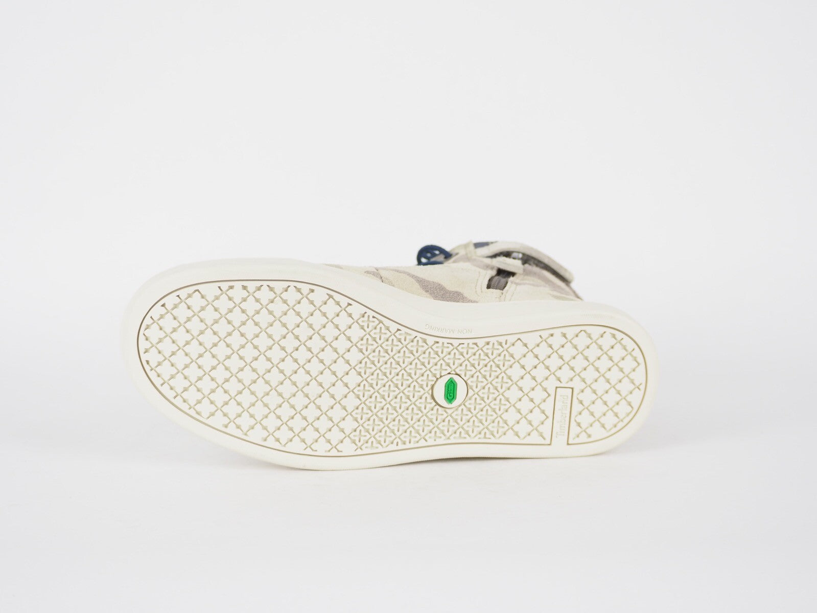 Juniors Timberland Groveton 6 In A15ZK Beige Leather Kids Boots Lace Up Trainers