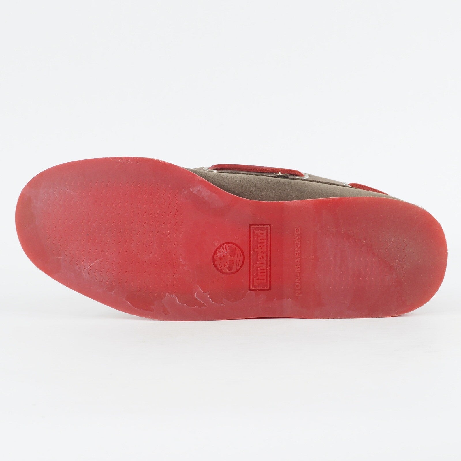 Mens Timberland Classic 2 Eye 6508A Dark Brown Leather Lace Up Casual Boat Shoes