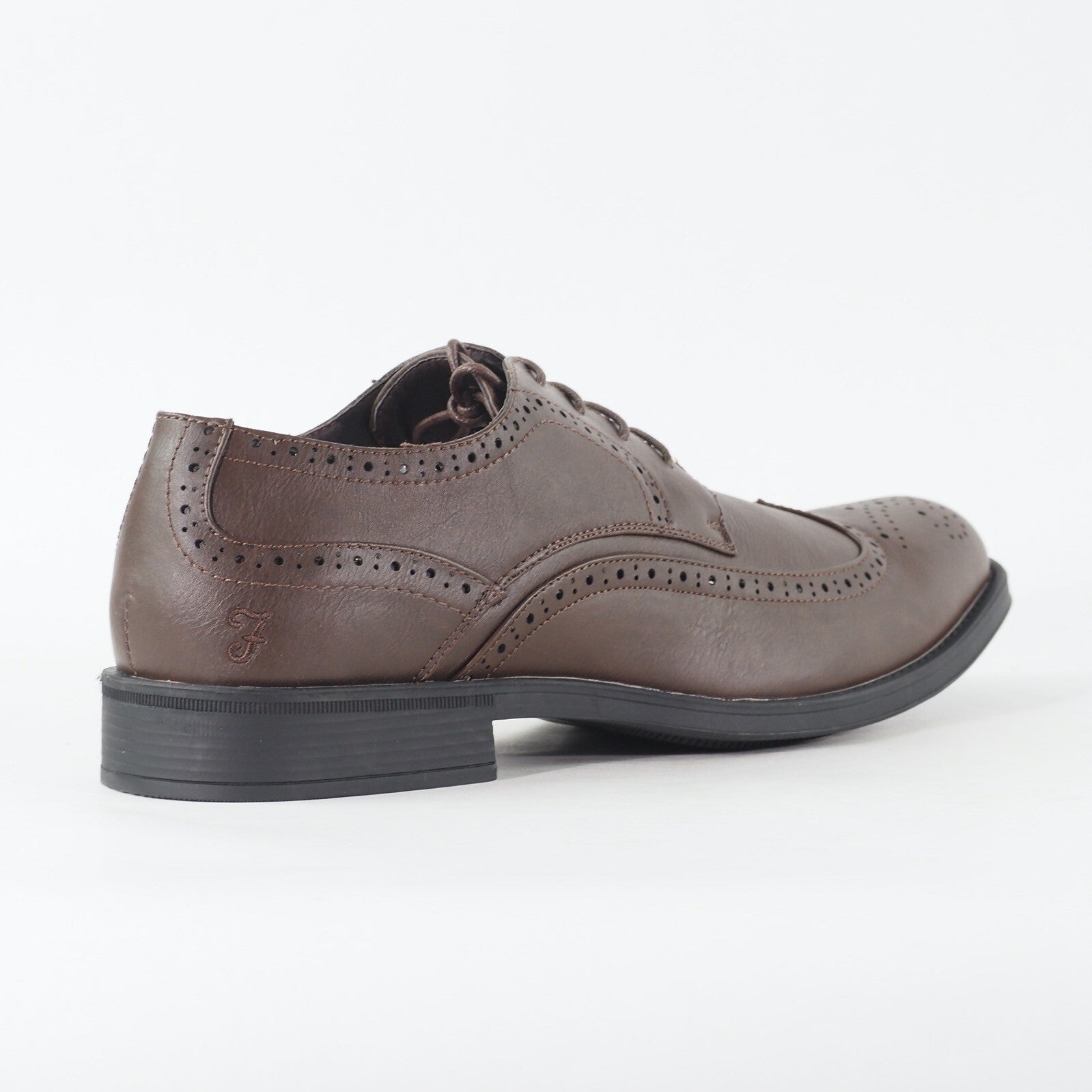 Mens Farah Classic Sherbourne FAC0008 Dark Brown Leather Lace Up Formal Shoes