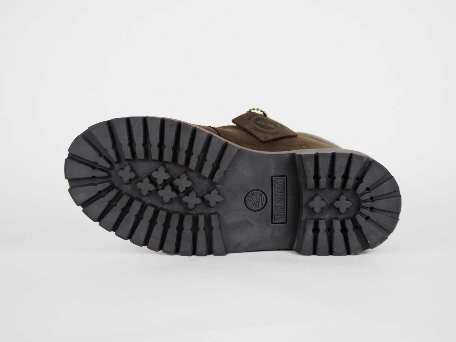 Boys Timberland H&L Chukka 12712 Brown Leather Strap Winter Waterproof Boots