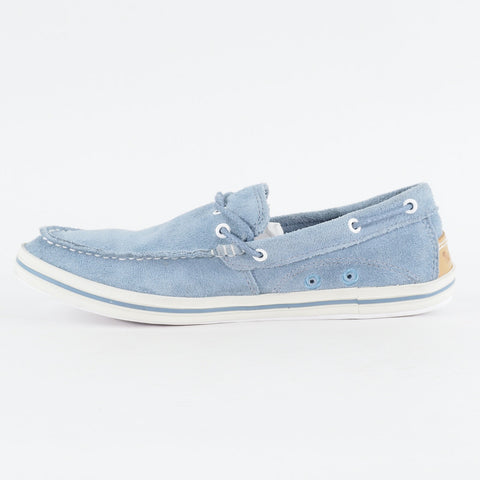 Timberland EK Cascoby 1 Eye 5235A Light Blue Lace Up Casual Boat Shoes