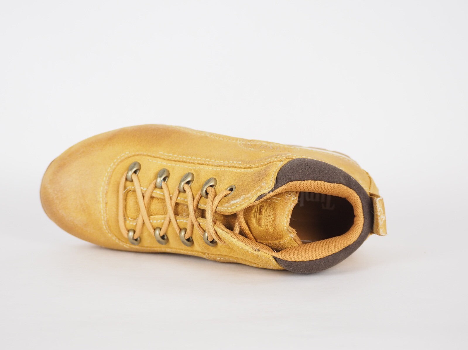 Womens Timberland Smth Rck Tbl 64636 Wheat Leather Low Lace Up Hiking Shoes