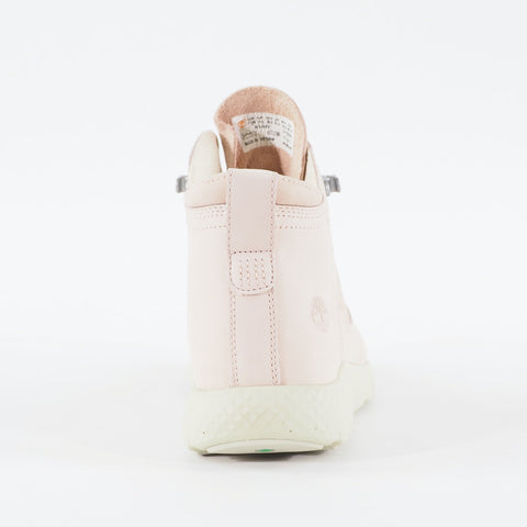 Womens Timberland Flyfoam Hiker A1JHY Light Pink Leather High Top Casual Shoes
