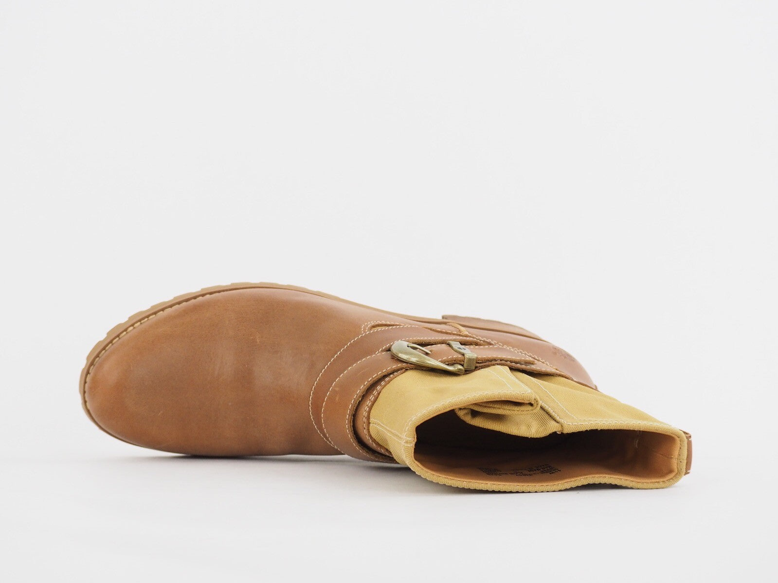 Womens Timberland Bethel 24657 Tan Leather Casual Pull On Winter Ankle Boots