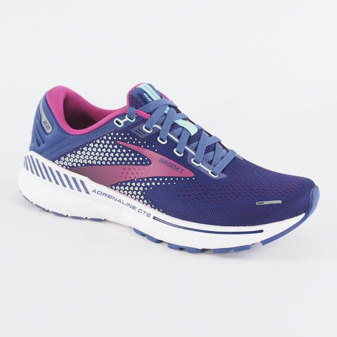 Womens Brooks GTS 22 B Navy 120353 1B 403 Mesh Running Walking Sports Trainers 
