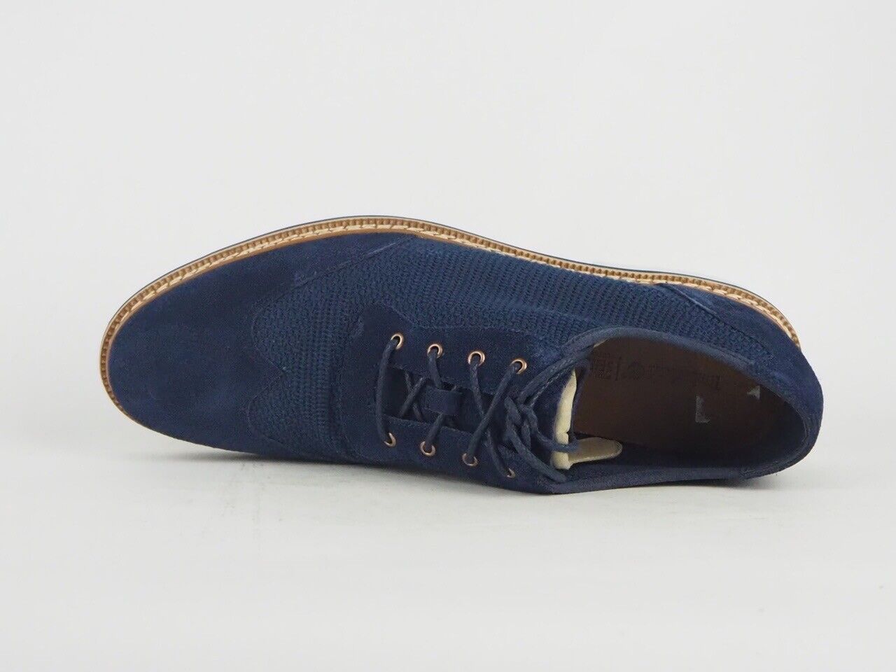 Mens Timberland Naples Trail A13S3 Leather Textile Lace Up Formal Shoes