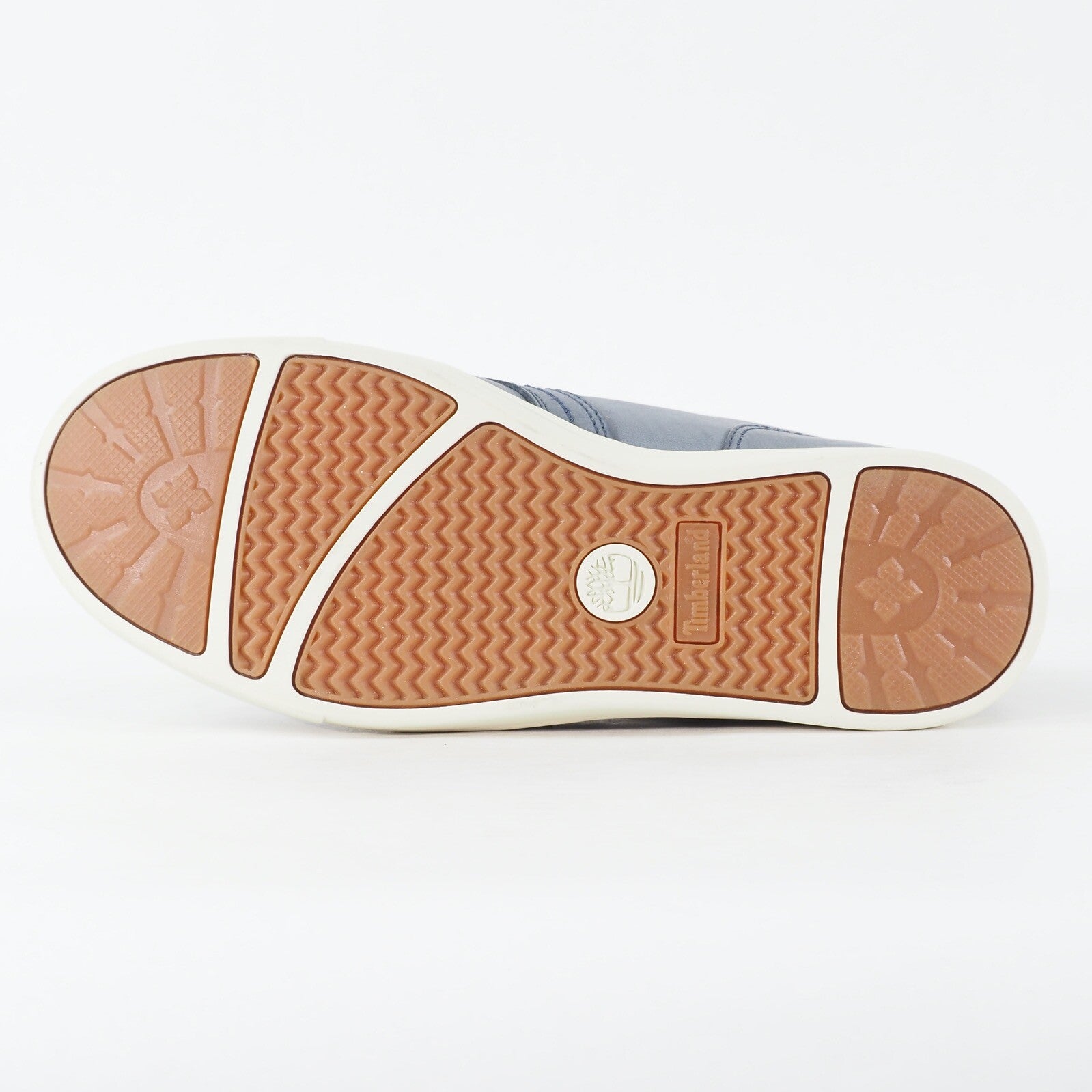 Mens Timberland Fulk Chukka A15FX Light Navy Leather Lace Up Casual Boat Boots