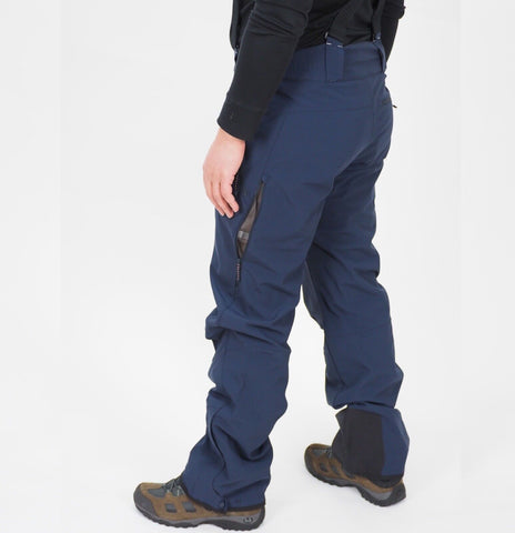 Mens Jack Wolfskin Nucleon XT 1502581 Night Blue High Waist Outdoor Trousers