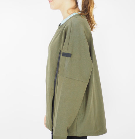 Womens Jack Wolfskin Mercury 1707411 Olive Branch Green Warm Sweatshirt Sweater