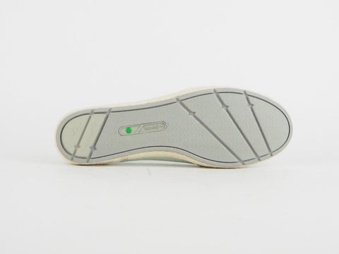 Womens Timberland Casco Bay A1AFE Mint Green Fabric Slip On Casual Canvas Shoes
