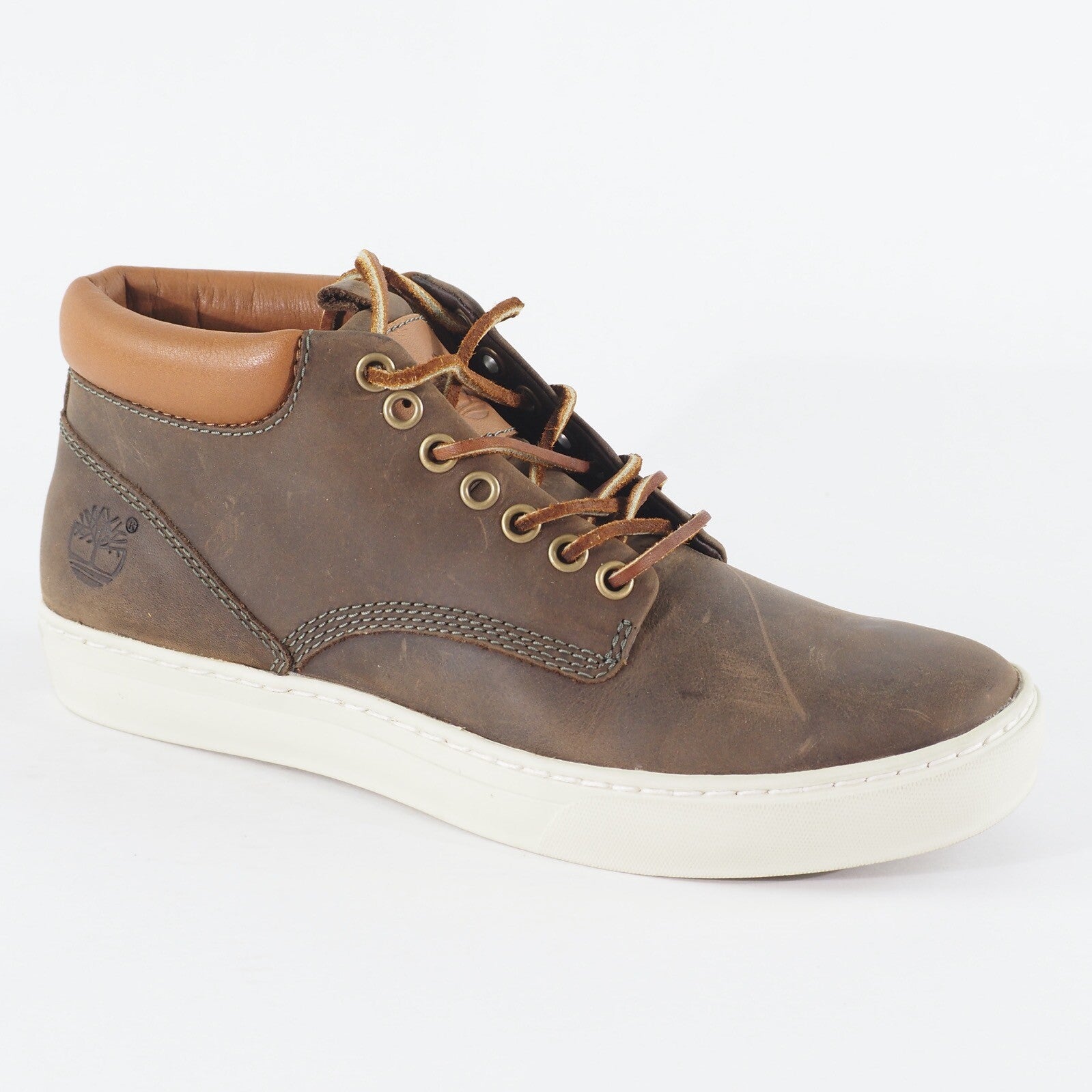 Mens Timberland Adventure Cupsole Brown 5345R Casual Walking Lace Up Boots