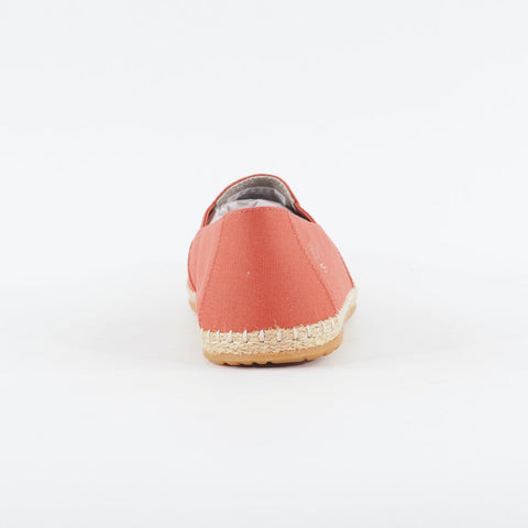 Mens Timberland Surfs Edge A233K Burnt Brick Red Canvas Slip On Casual Shoes