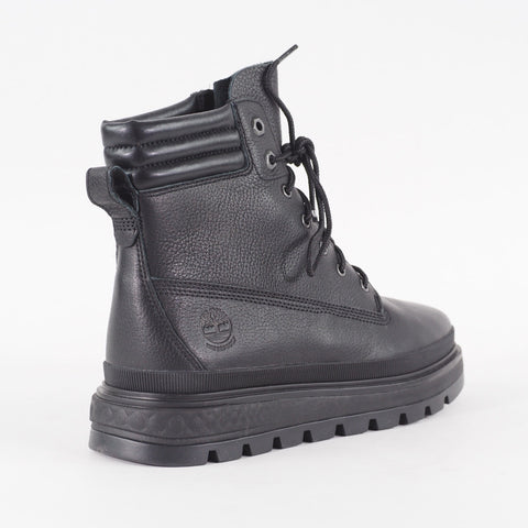 Womens Timberland Ray City 6 Inch A2JHY Black Leather Waterproof Casual Boot