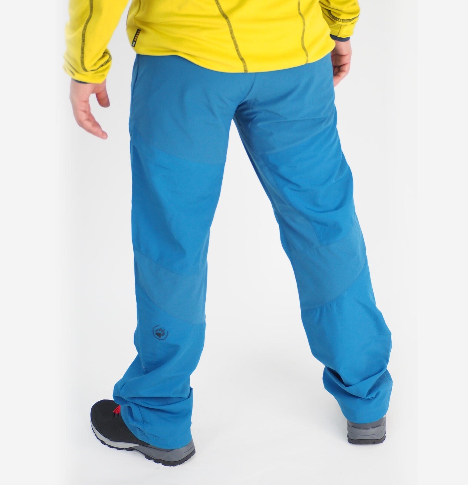 Mens Jack Wolfskin Vector 1501982 Moroccan Blue Warm Windproof Hiking Trousers