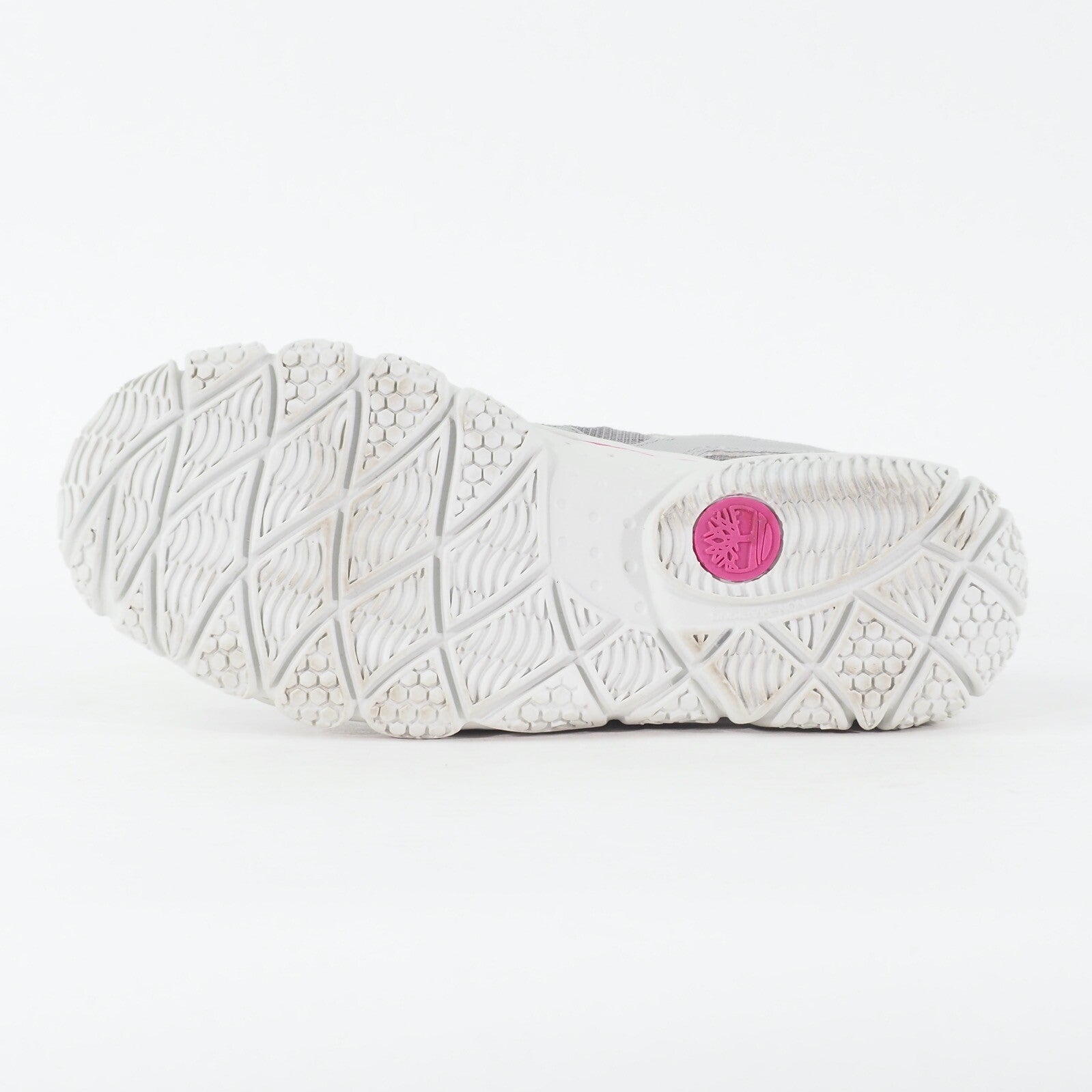 Womens Timberland Wake 58600 Grey Mauve Fabric Lace Up Casual Trainer Shoes