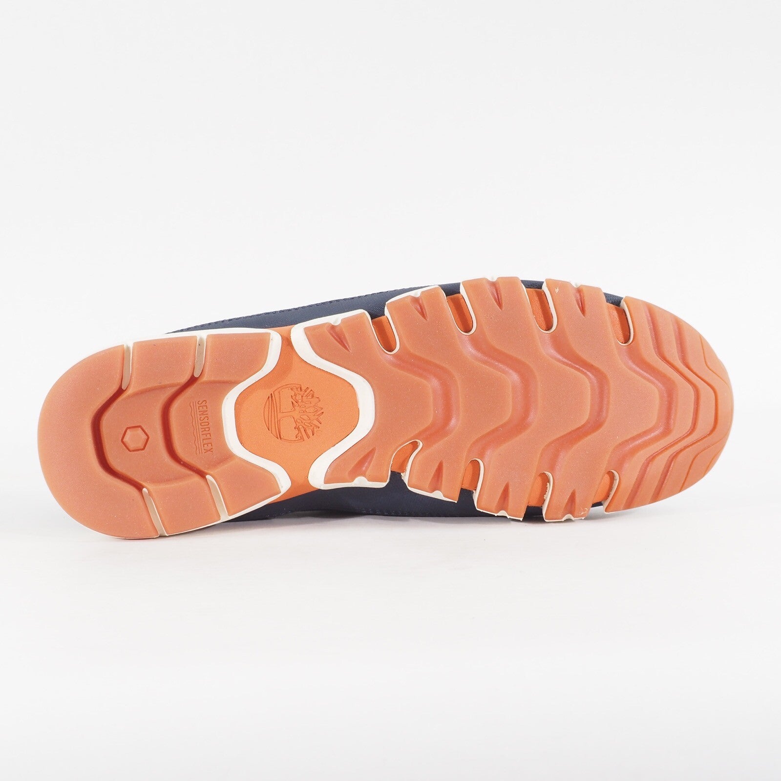 Mens Timberland Wharf District A1656 Navy Blue Leathe Lace Up Smart Casual Shoes