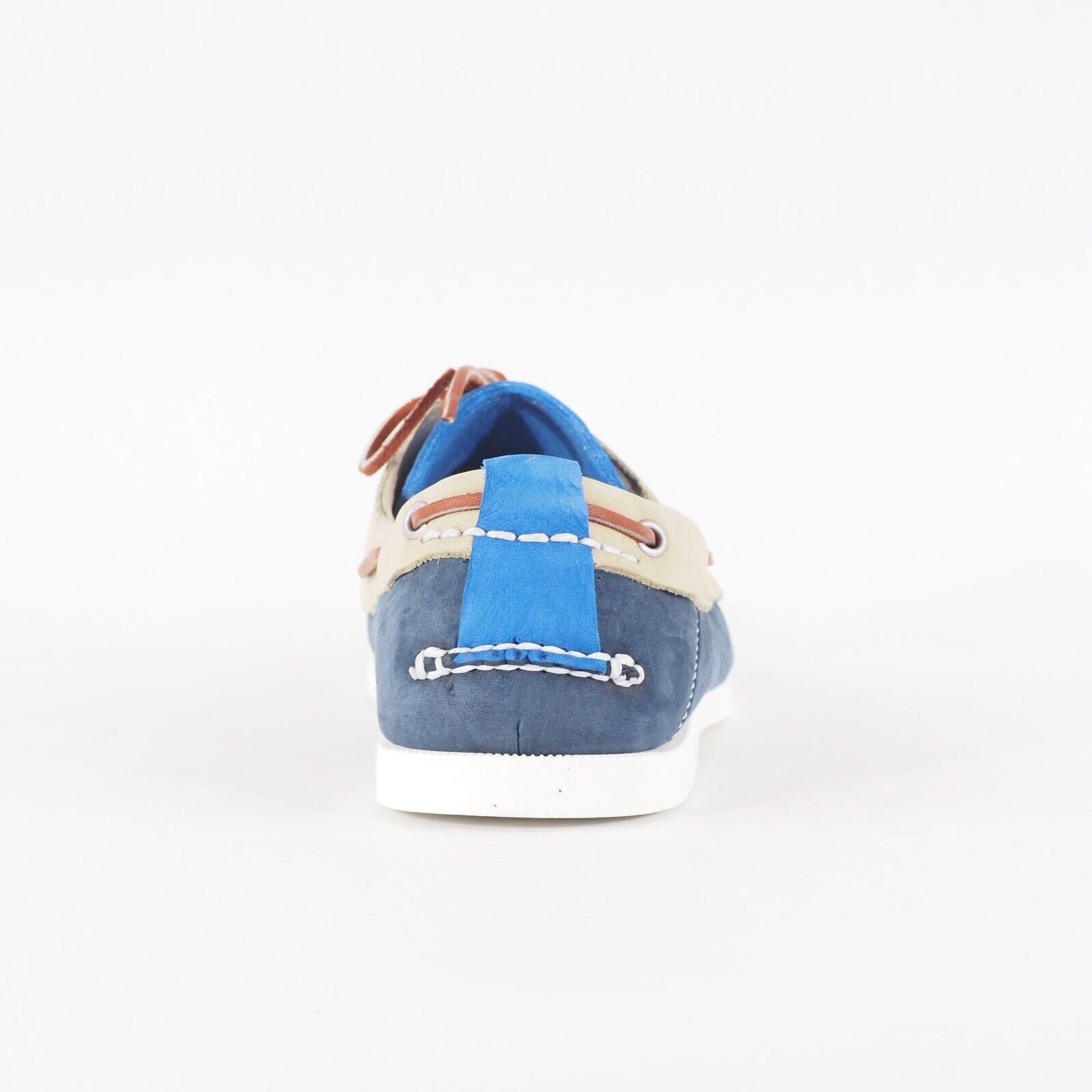Mens Timberland Earthkeepers 2 Eye 6936A Casual Blue Leather Lace Up Boat Shoes