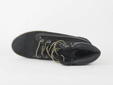 Womens Timberland Deering Cupsole 8637A Black Leather Chukka Ladies Boots